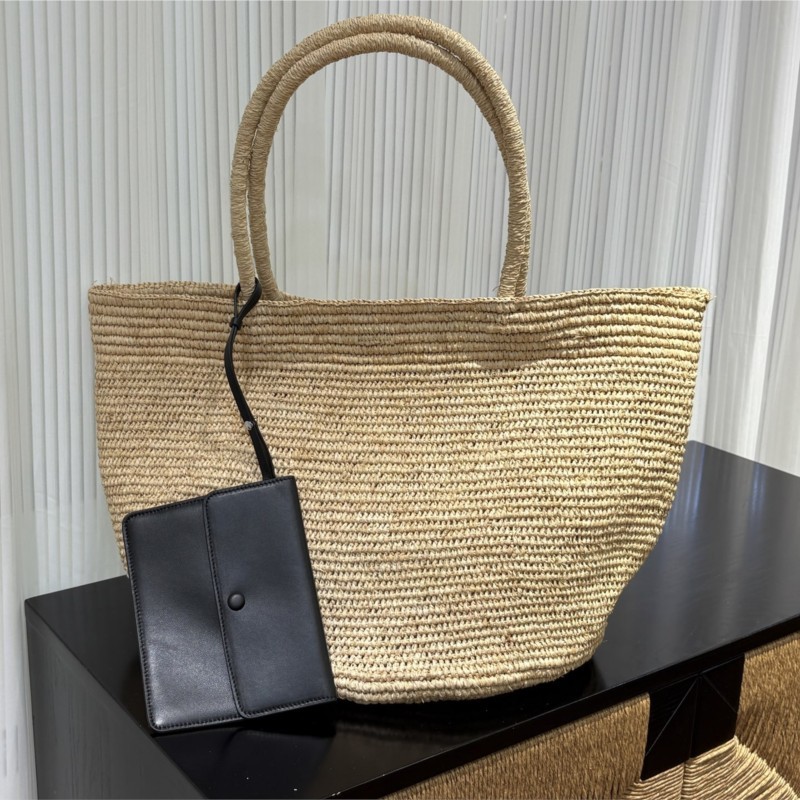 Handmade Natural Raffia Tote B - đánh giá và giá Women'S Raffia Bags