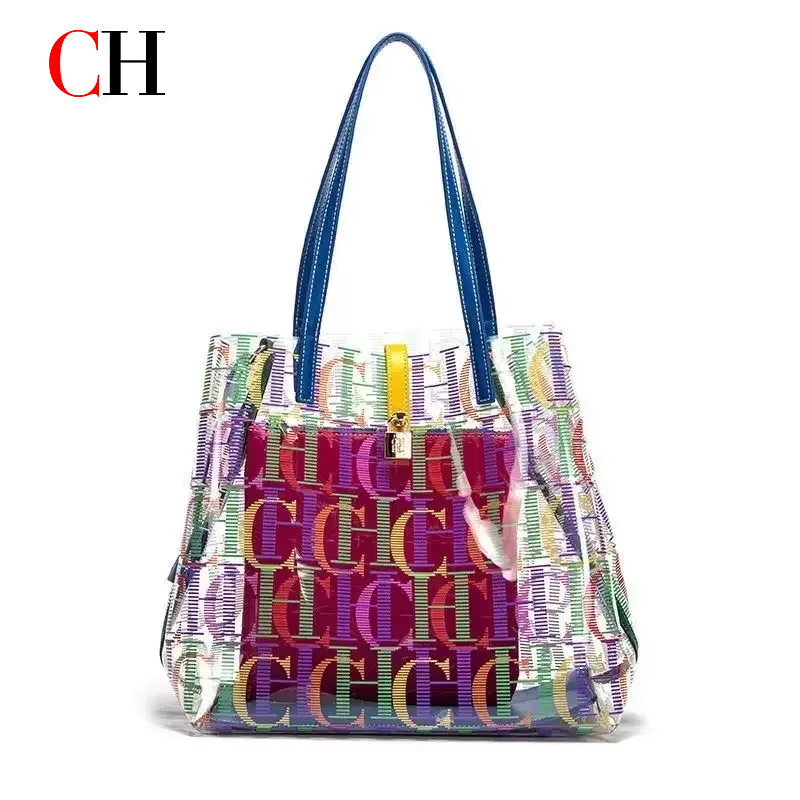 CH Women PVC Transparent Tote  - đánh giá và giá Women'S Bags Handbags