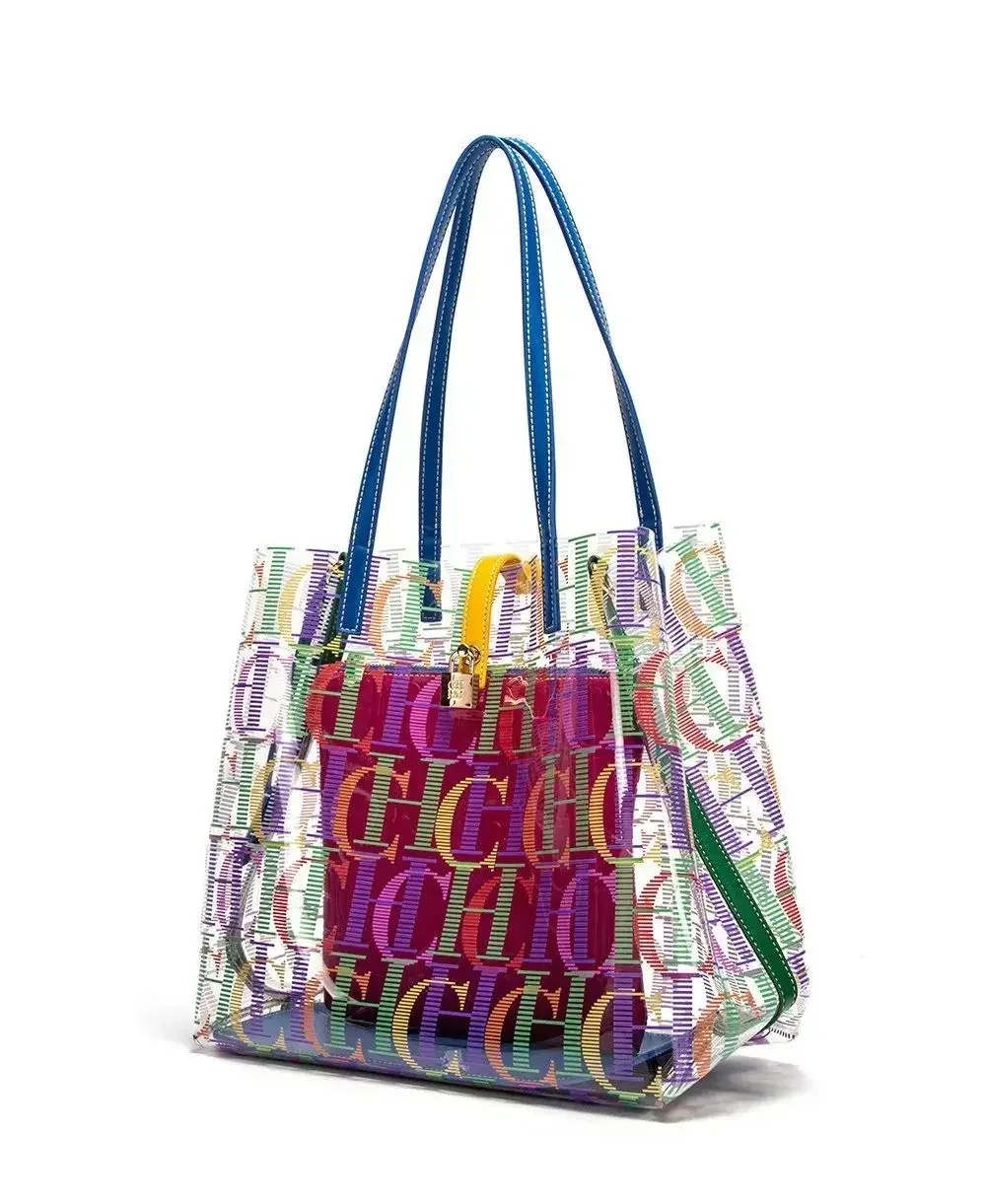 CH Women PVC Transparent Tote  - đánh giá và giá Women'S Bags Handbags
