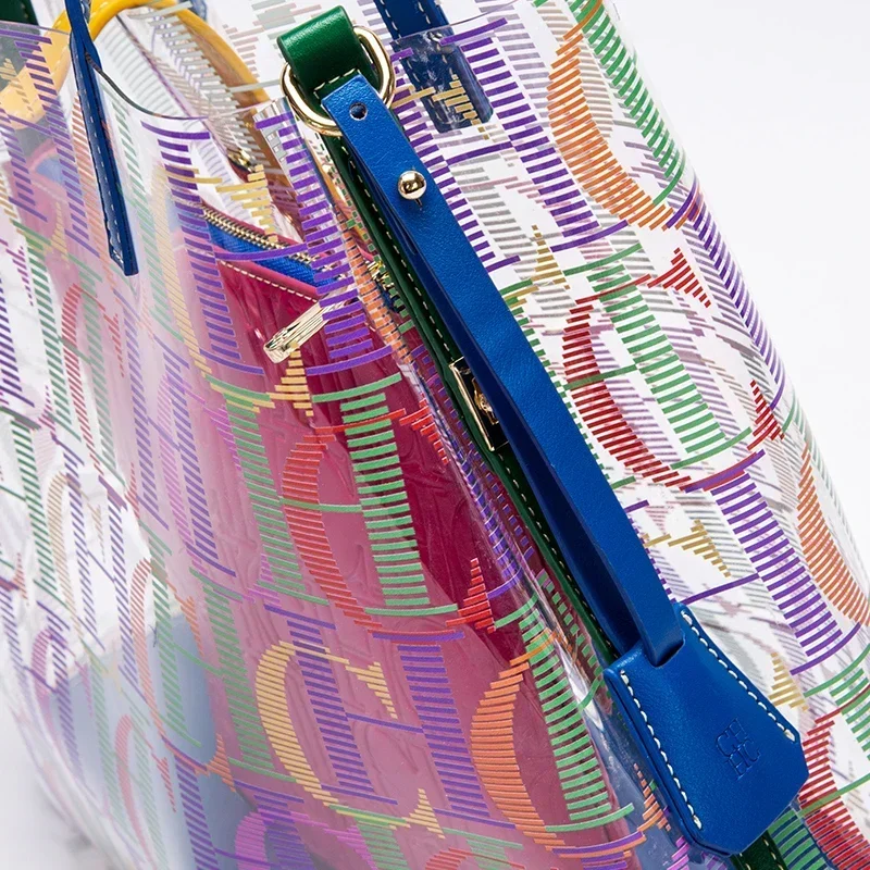CH Women PVC Transparent Tote  - đánh giá và giá Women'S Bags Handbags