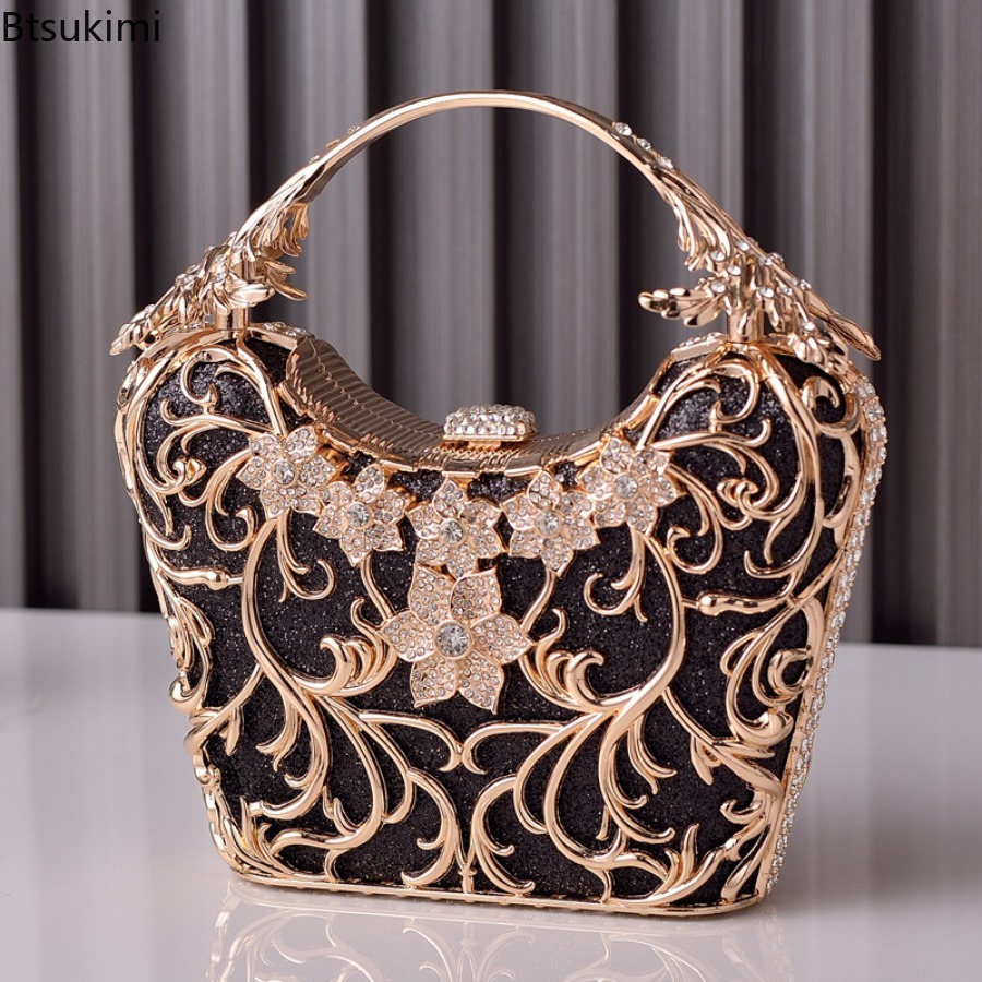 Hollow Out Metal Evening Bags  - đánh giá và giá Women Bags On Sale