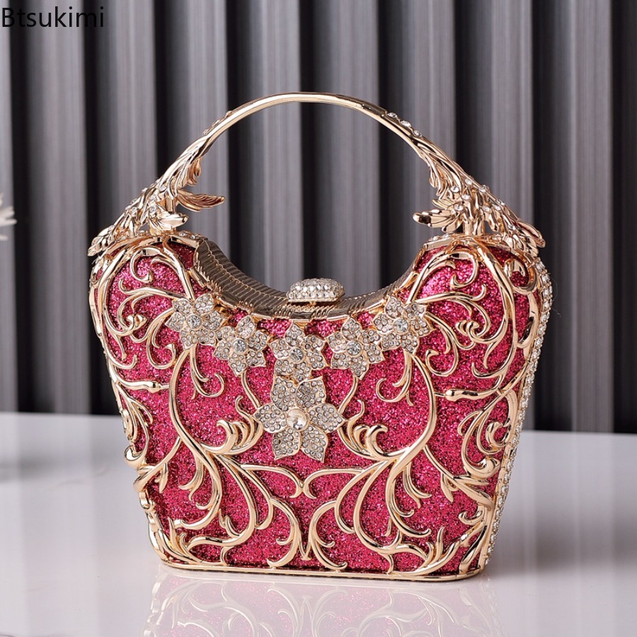 Hollow Out Metal Evening Bags  - đánh giá và giá Women Bags On Sale
