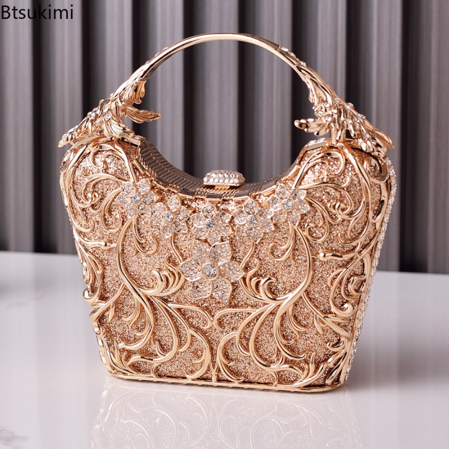 Hollow Out Metal Evening Bags  - đánh giá và giá Women Bags On Sale