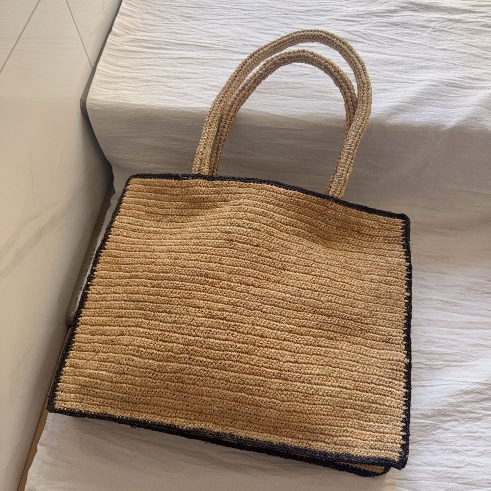 2026 New Raffia Woven Shoulder - đánh giá và giá Women'S Raffia Bags