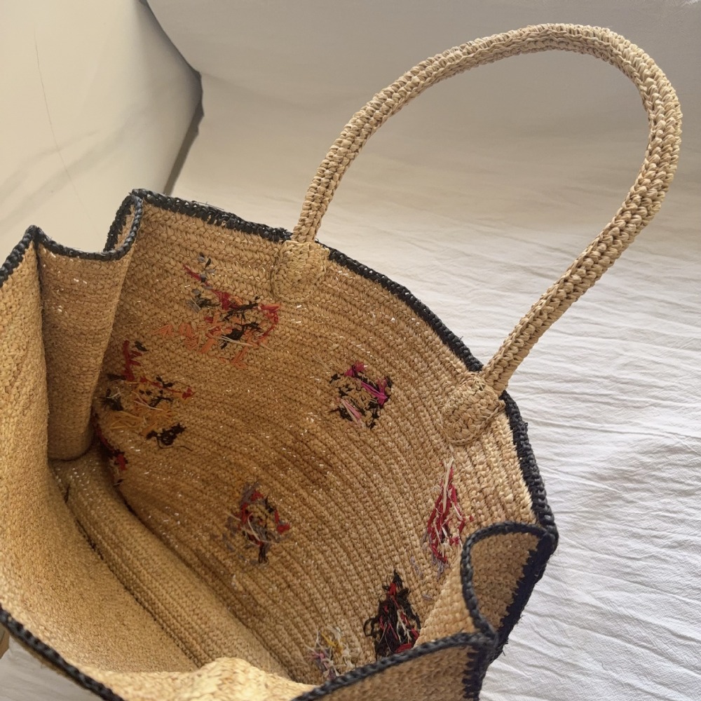 2026 New Raffia Woven Shoulder - đánh giá và giá Women'S Raffia Bags