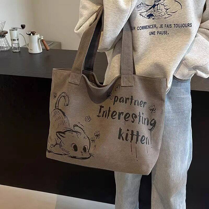 Large Capacity Canvas Tote Bag - đánh giá và giá Women Bags 2026 Trends
