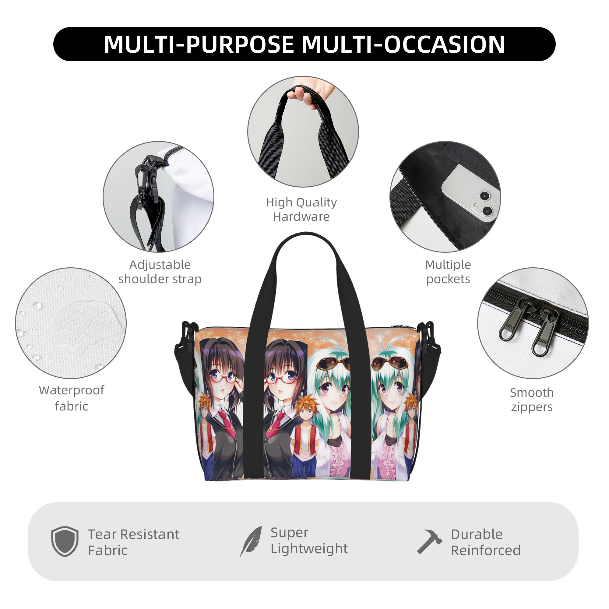 Custom Anime T-To L-Love R-Ru  - đánh giá và giá Women Bags Ru