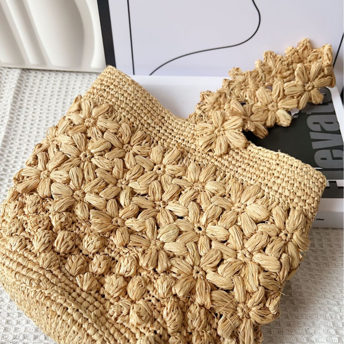 Women Summer Raffia Woven Buck - đánh giá và giá Women'S Raffia Bags
